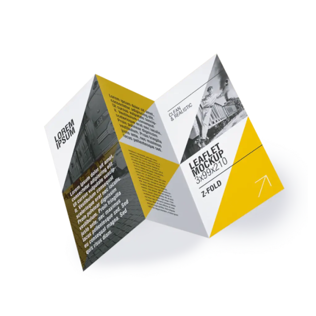 Dépliant accordéon